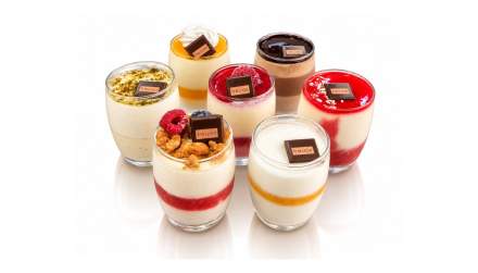 Glaces, sorbets et verrines